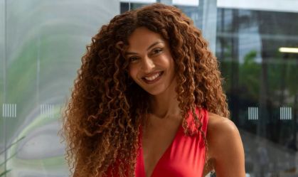 Viviane é interpretada por Gabriela Loran em "Três Graças"