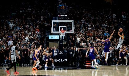 Wembanyama fez a cesta da vitória do San Antonio Spurs
