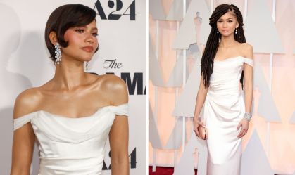 Zendaya resgata look usado no Oscar 2015