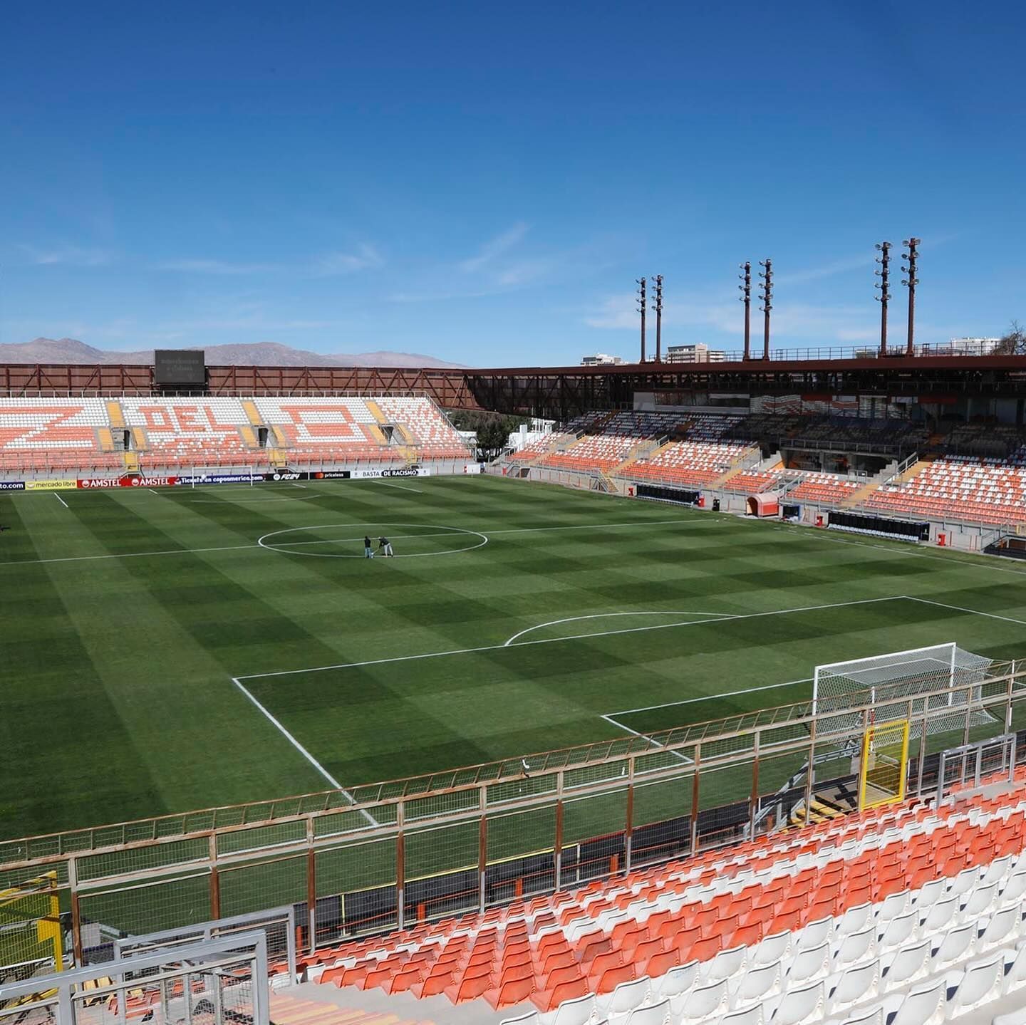Estádio Zorros del Desierto, em Calama, no Chile.