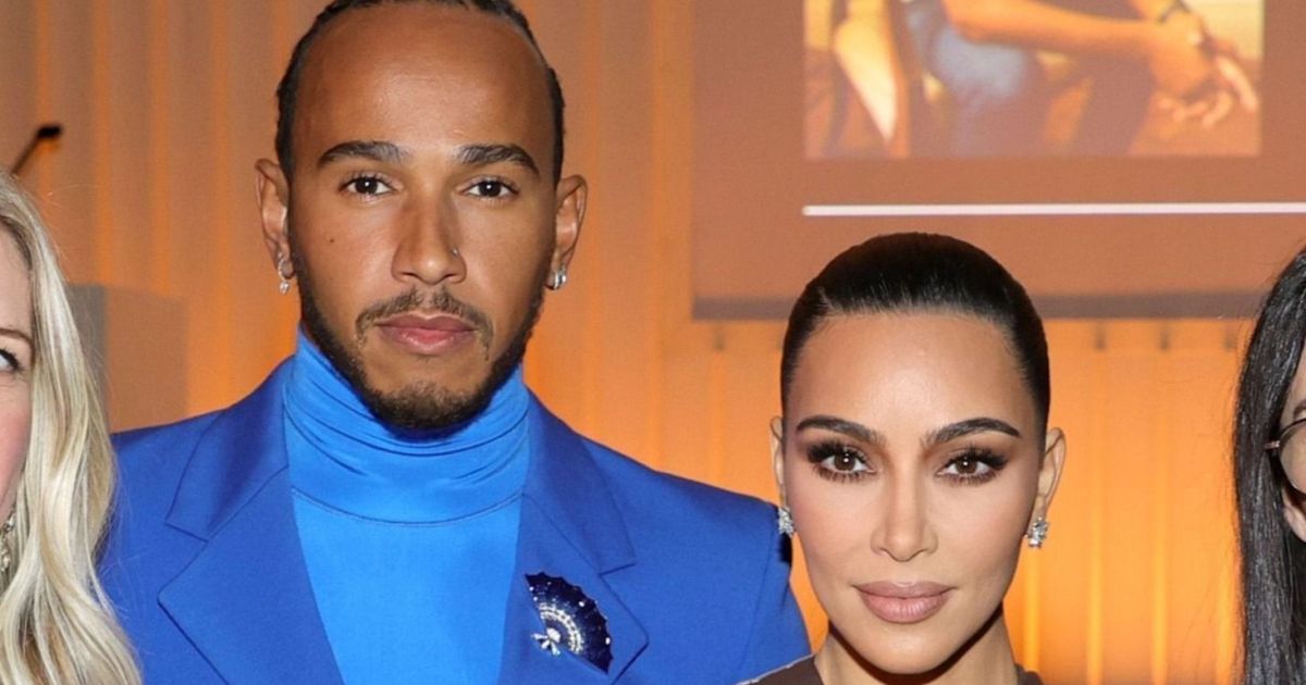 Kim Kardashian abre álbum de fotos com Lewis Hamilton: “Pessoas favoritas”
