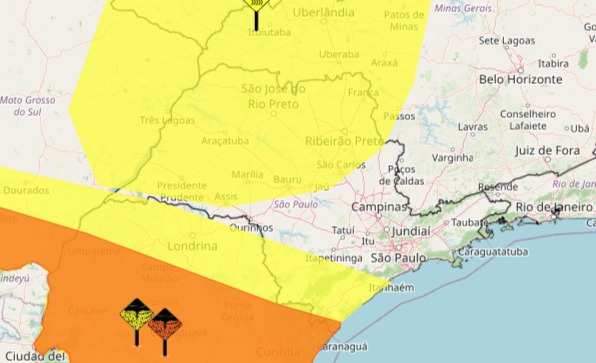SP tem risco de tempestades e vendaval neste sábado (8); veja previsão