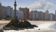 A Marinha do Brasil emitiu um alerta de ressaca