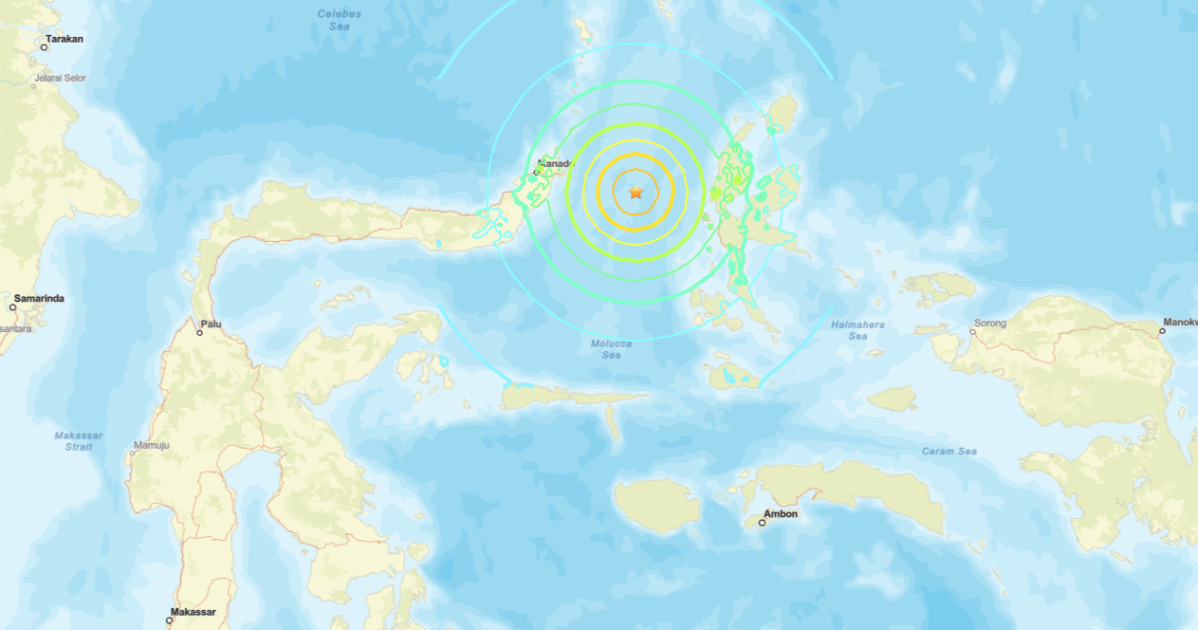 Terremoto de magnitude 7,8 atinge região ao norte da Indonésia, diz agência