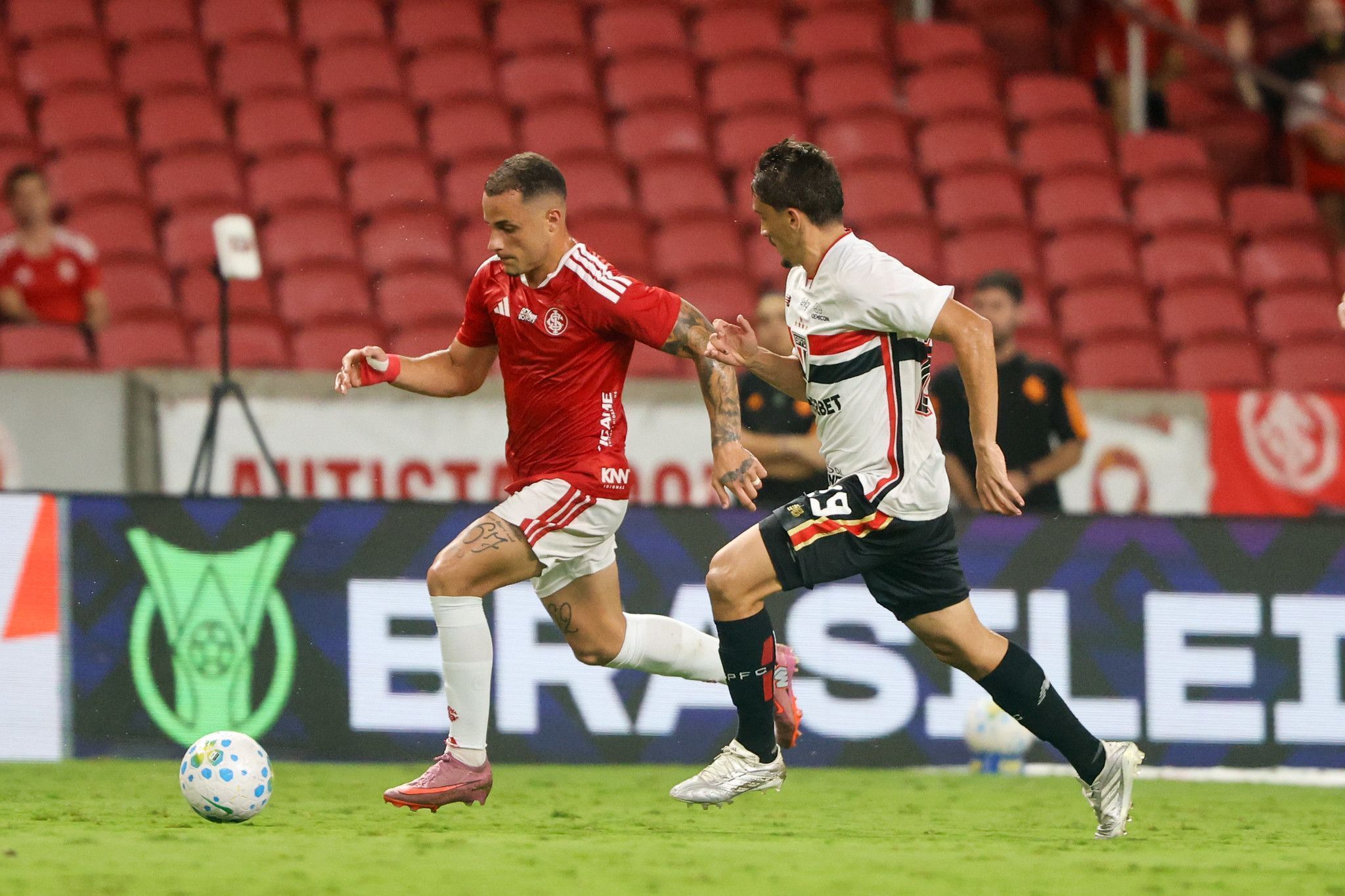 Inter x São Paulo no Brasileirão