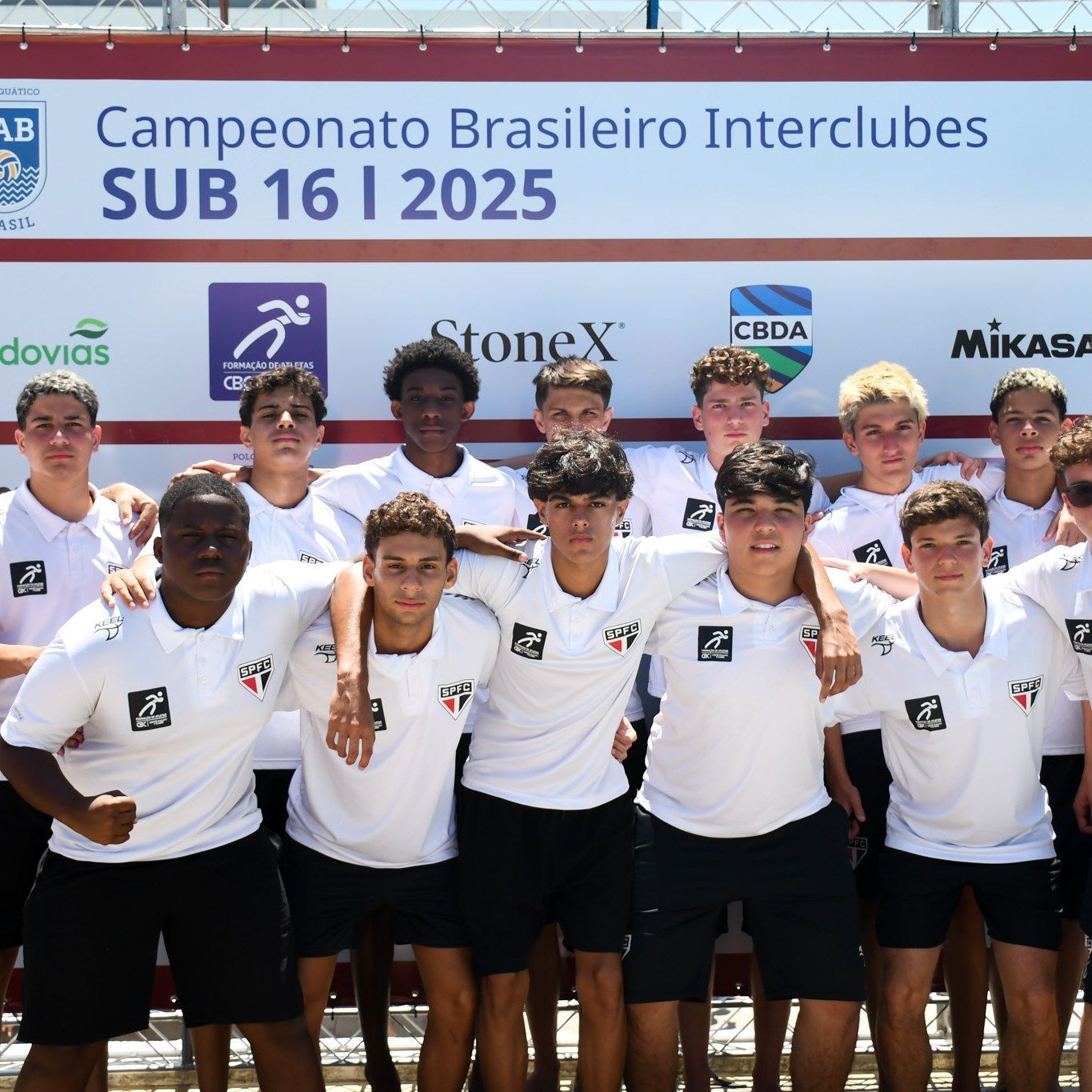 Kaique começou a praticar o polo aquático em 2021, no Clube Internacional de Regatas • Liga Brasileira de Polo Aquático