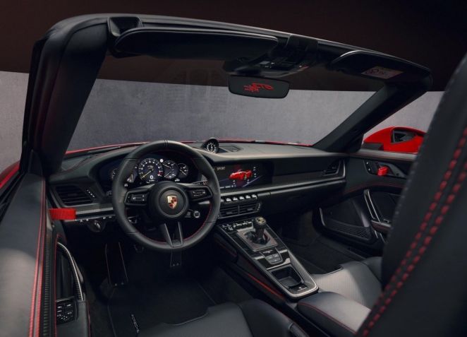 Interior do Porsche 911 GT3 S/C • Divulgação