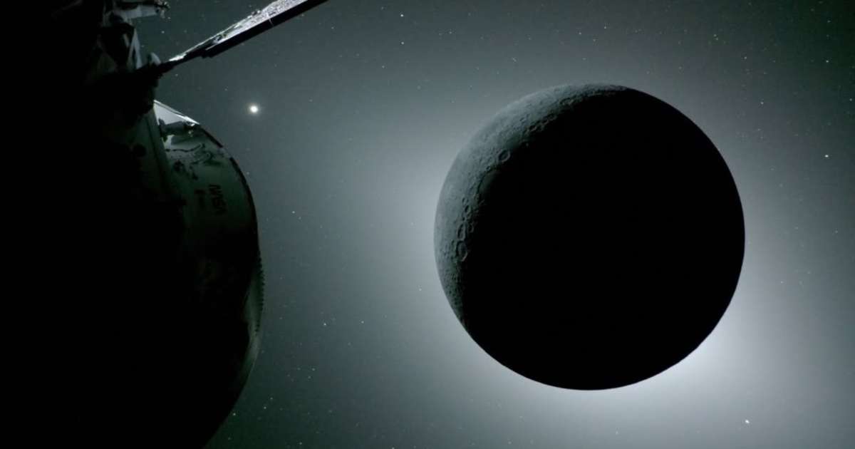 “Coisa mais sinistra que já amei”, diz astronauta da Artemis sobre eclipse