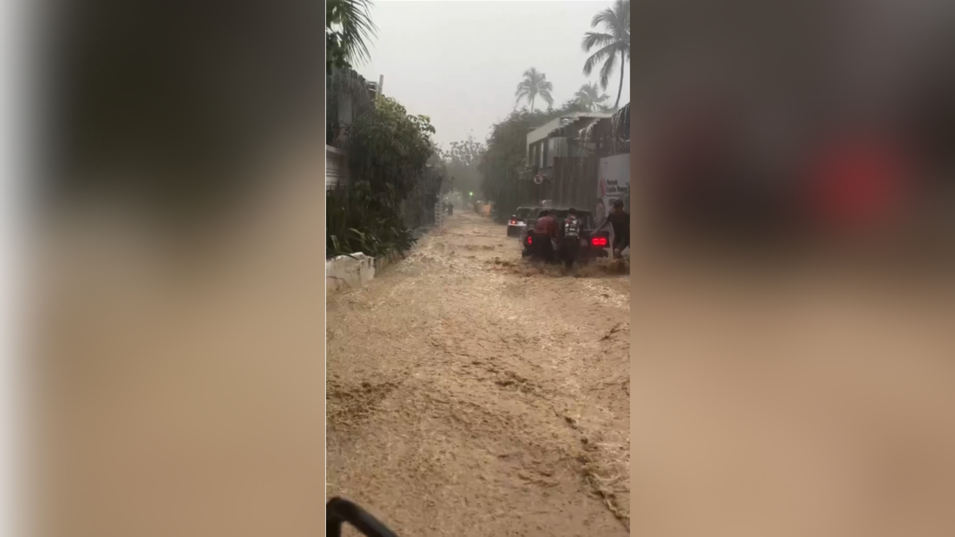 Chuvas geram alagamento no norte do Ceará