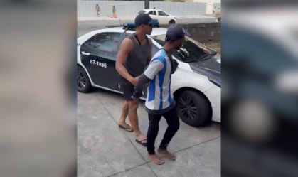 Homem preso por aplicar "golpe da maquininha" contra francesa