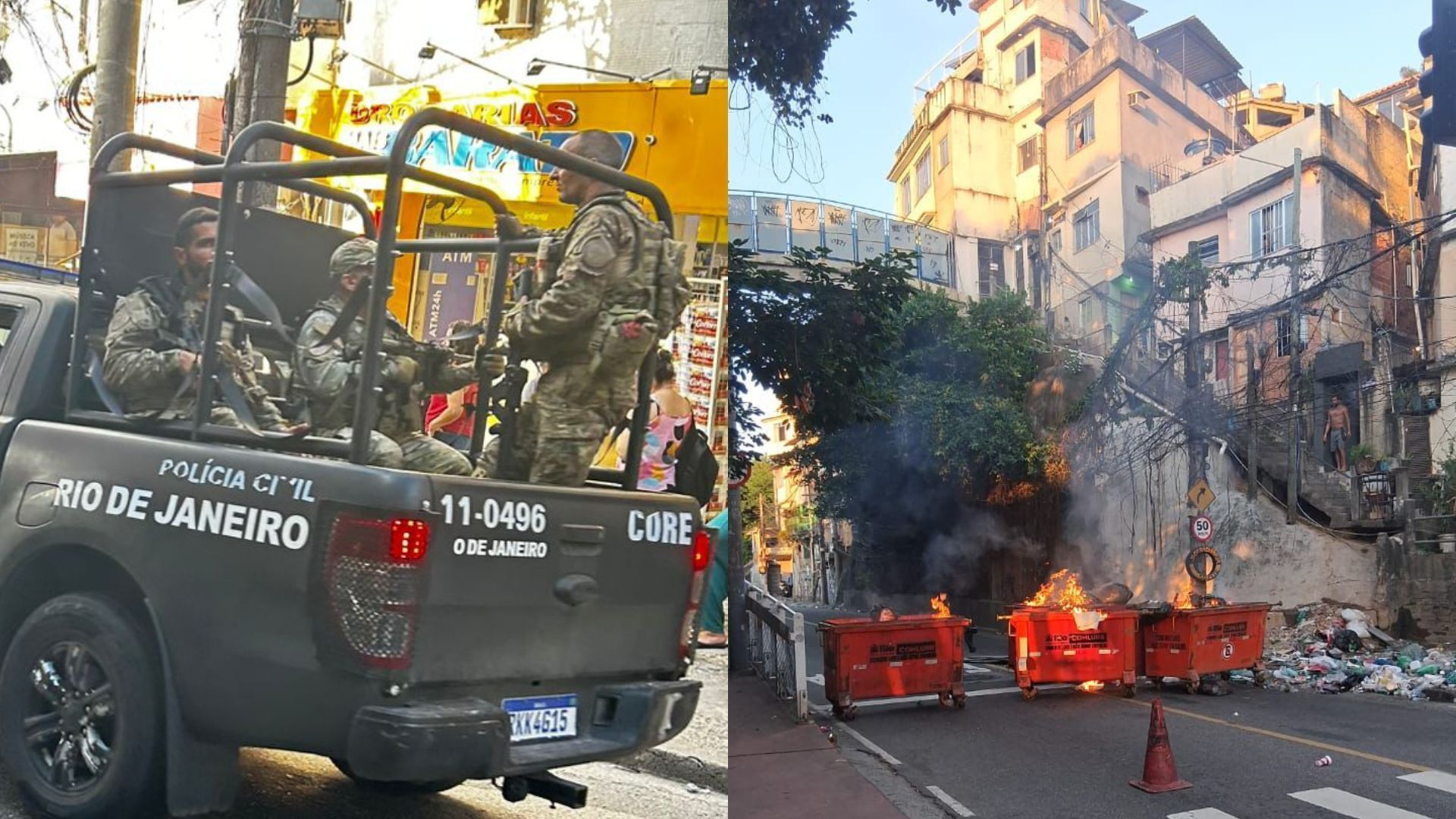 Ação contra líderes do CV no Vidigal tem tiroteio e turistas ilhados