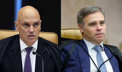 Alexandre de Moraes e André Mendonça
