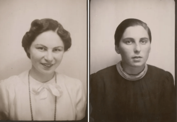 Alice e Susanne Fall, candidata à escola de arte • Arquivo Municipal de Jerusalém/Biblioteca Younes e Soraya Nazarian e Arquivo Digital em Bezalel/Yad Vashem