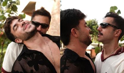 Álvaro e ex-BBB Matheus Lisboa