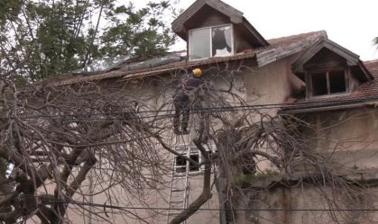 Damages at sight of missile strike in Nahariya