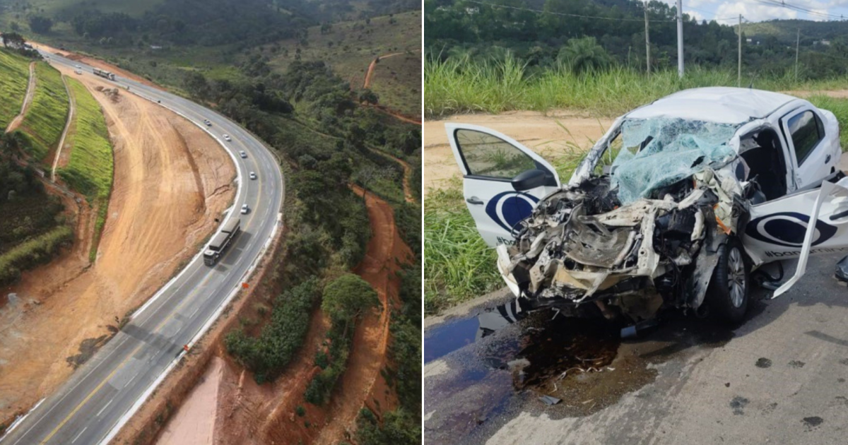 Veja como é a “BR da morte”, rodovia onde equipe da Band sofreu acidente