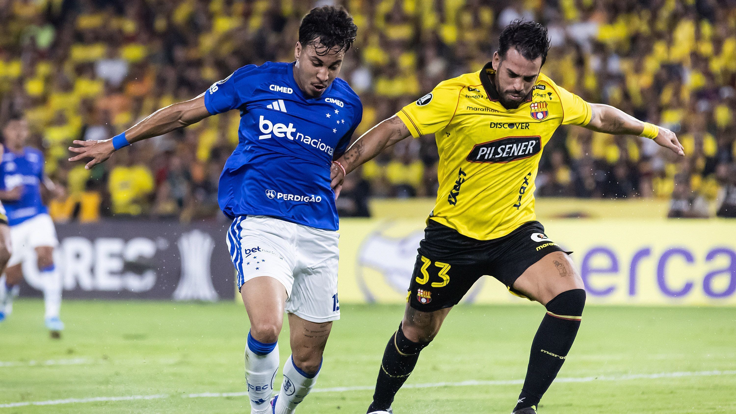 Cruzeiro venceu Barcelona de Guayaquil na estreia da Libertadores
