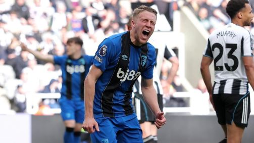 Newcastle vacila e Bournemouth vence com gol nos minutos finais