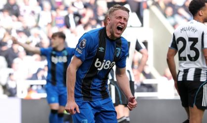 Newcastle vacila e Bournemouth vence com gol nos minutos finais