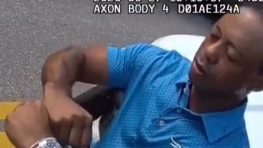 Câmera corporal em prisão de Tiger Woods