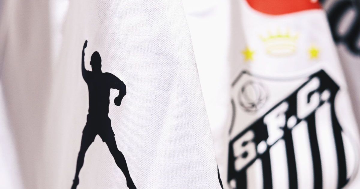 Santos usará camisa especial com marca da Pelé Brand; saiba detalhes
