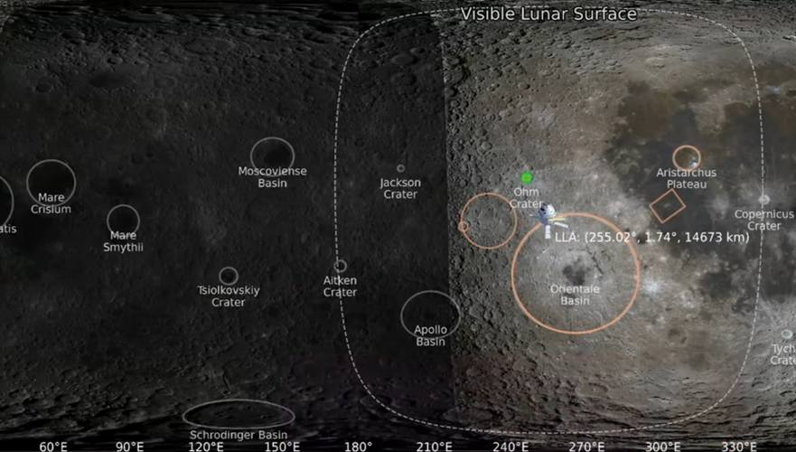 Artemis II: imagem mostra NASA recebendo fotos da Lua; veja