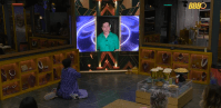 Tia Milena, do BBB 26, ganhou uma mensagem cari