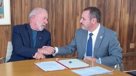 Lula, Andrei Rodrigues e Wellington Silva