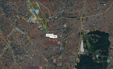 Avião suspeito da Bolívia é interceptado após pouso forçado no MS