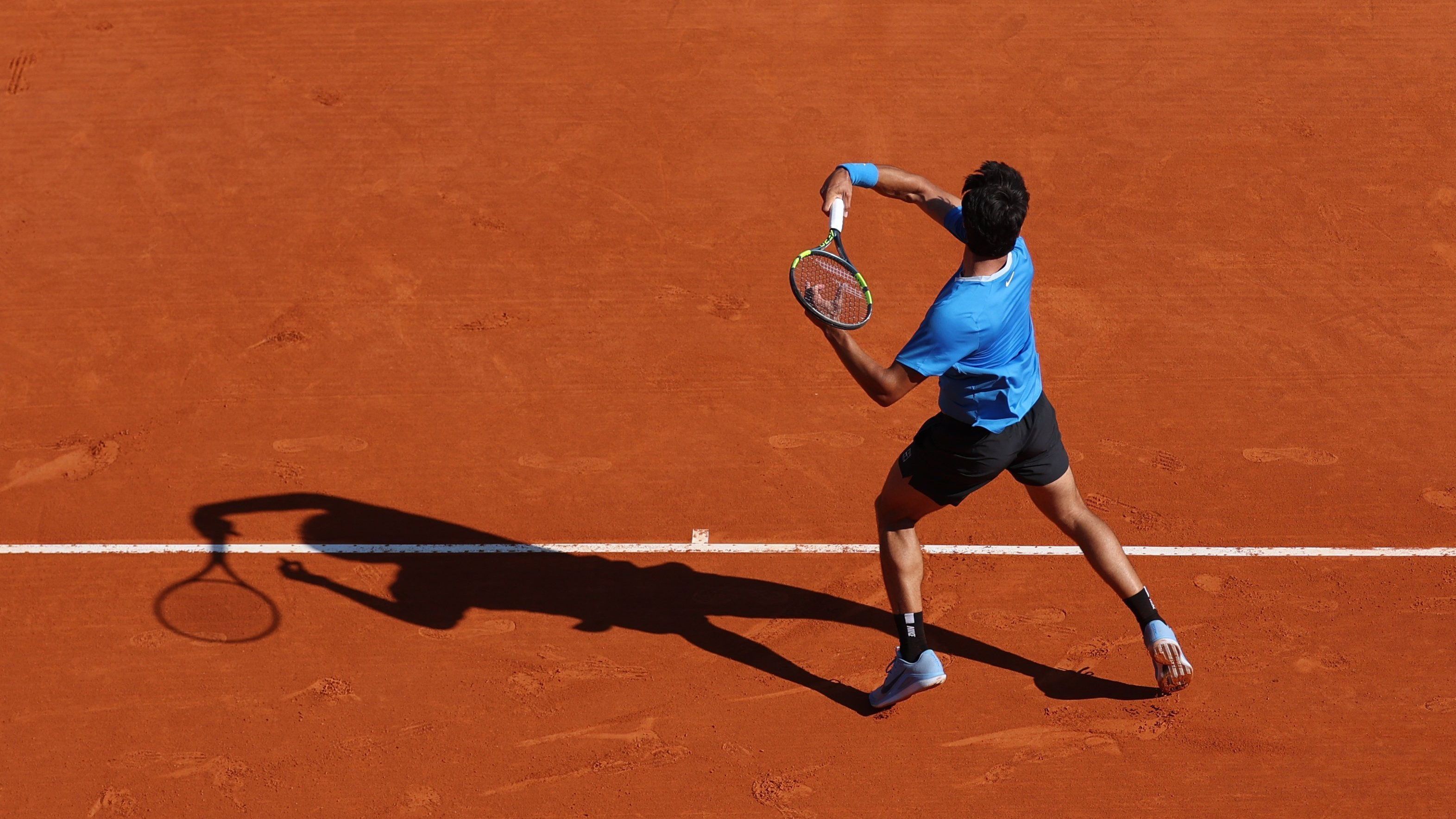 Alcaraz em Roland Garros