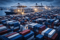 Portos brasileiros podem atingir limite de contêineres até 2030, diz estudo