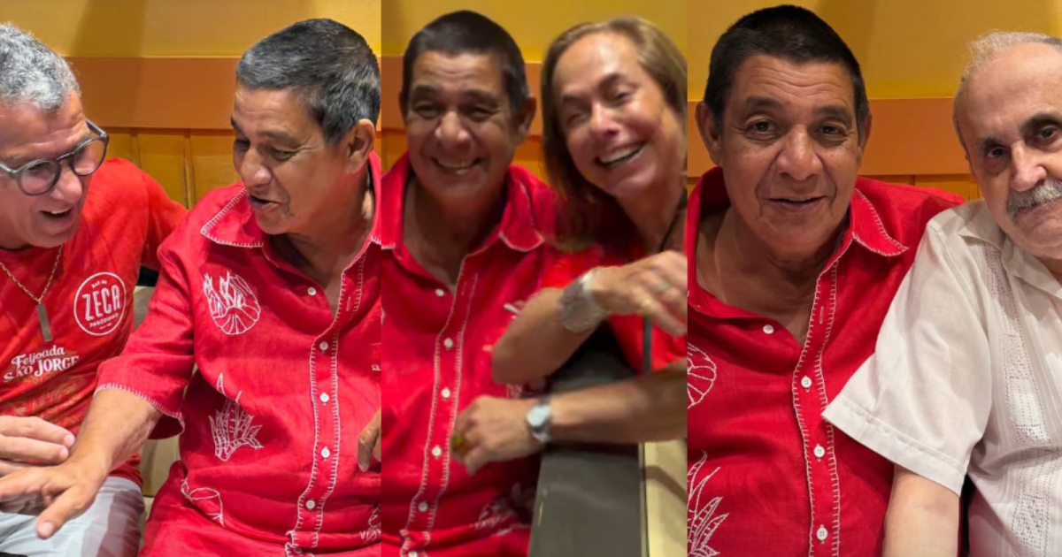 Zeca Pagodinho reúne famosos em sua tradicional feijoada de São Jorge