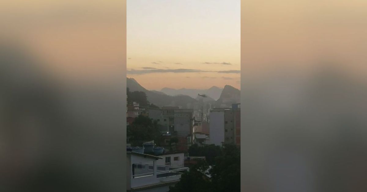 Vídeo: Ação contra líderes do CV no Vidigal tem tiroteio e turistas ilhados