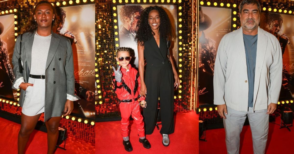 Famosos prestigiam pré-estreia de filme sobre Michael Jackson em São Paulo
