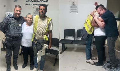 Um professor universitário que estava desaparecido há cinco anos e foi encontrado por policiais rodoviários no interior de São Paulo