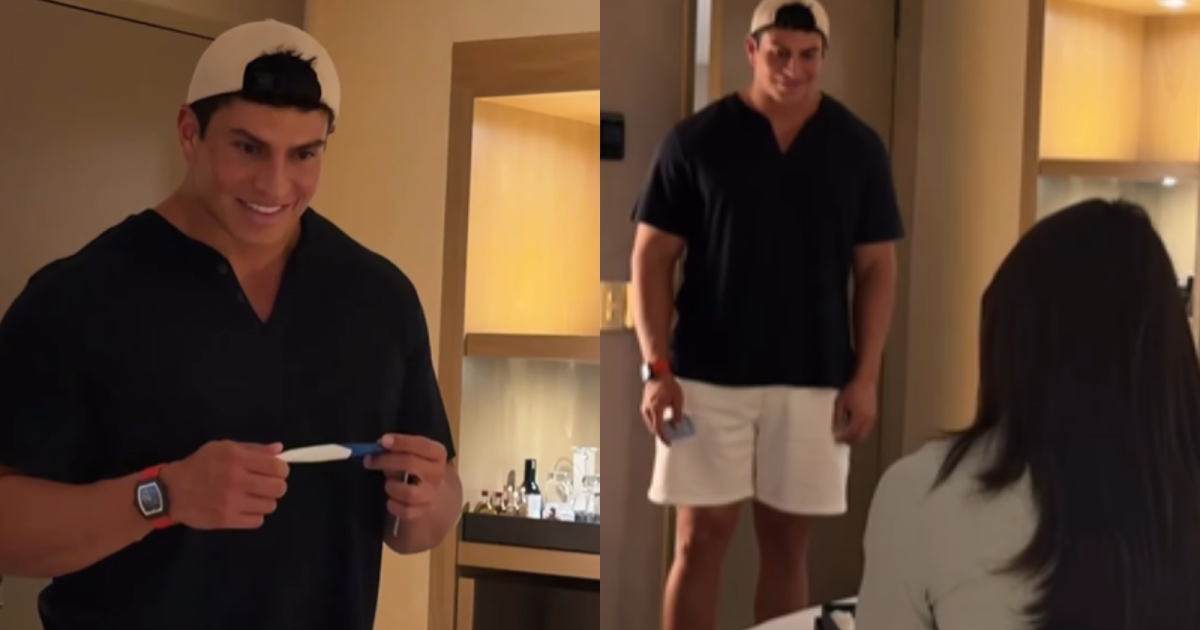 Franciny Ehlke espera 1º filho e mostra reação do marido bilionário; veja