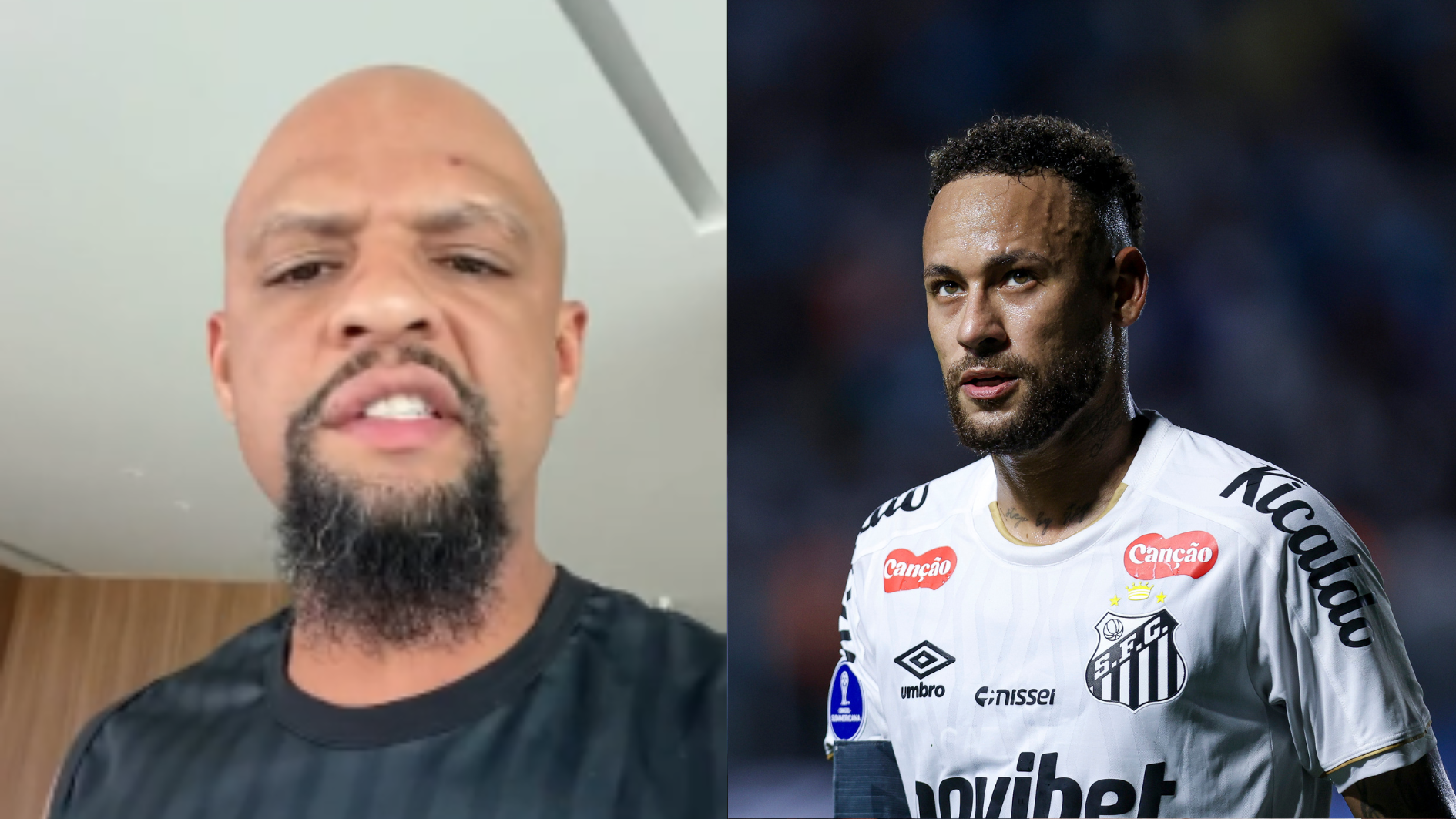 Felipe Melo defende Neymar e cita "inveja" de torcedores brasileiros