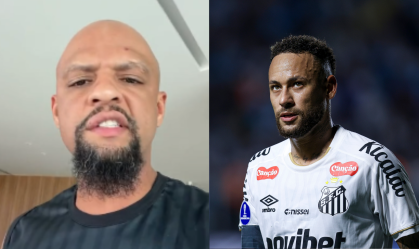 Felipe Melo defende Neymar e cita "inveja" de torcedores brasileiros
