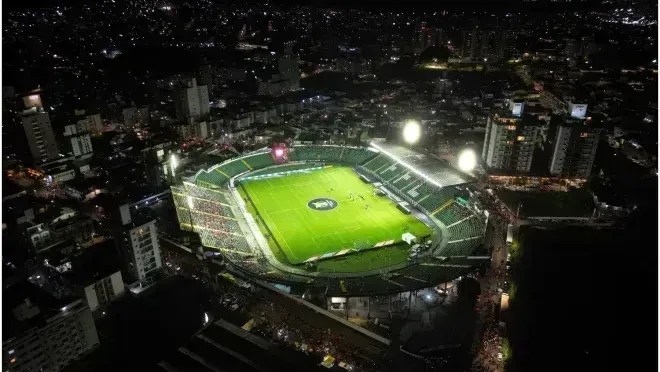 Estádio Orlando Scarpelli, em Florianópolis