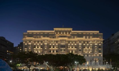 Fachada Copacabana Palace, no Rio de Janeiro