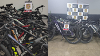 Bicicletas são apreendidas em ação contra furto de celular no centro de SP