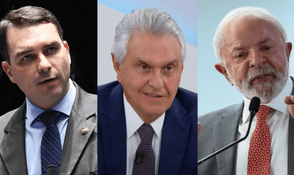 Flávio, Caiado e Lula