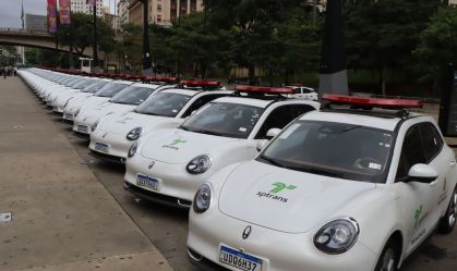 GWM Ora 03 é a mais nova viatura de Trânsito em São Paulo
