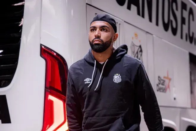 Gabigol está confirmado entre os reservas do santos contra o Flamengo