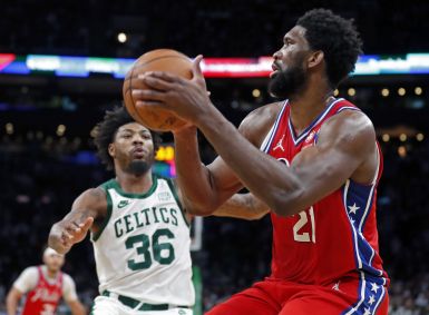 Celtics x 76ers pela NBA