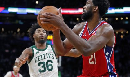 Celtics x 76ers pela NBA
