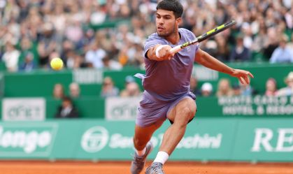 Carlos Alcaraz em Monte Carlo