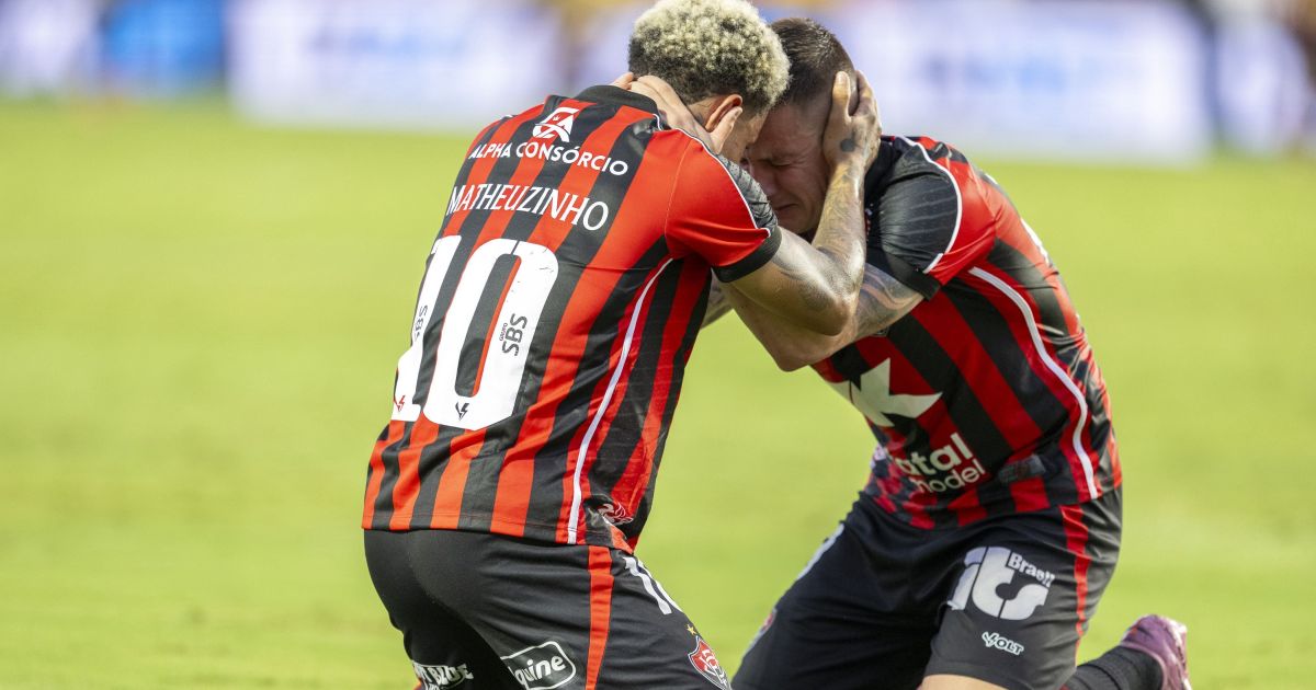 Autor de gol do Vitória, Matheuzinho explica ausência entre os titulares