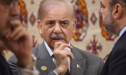 O primeiro-ministro paquistanês, Shehbaz Sharif