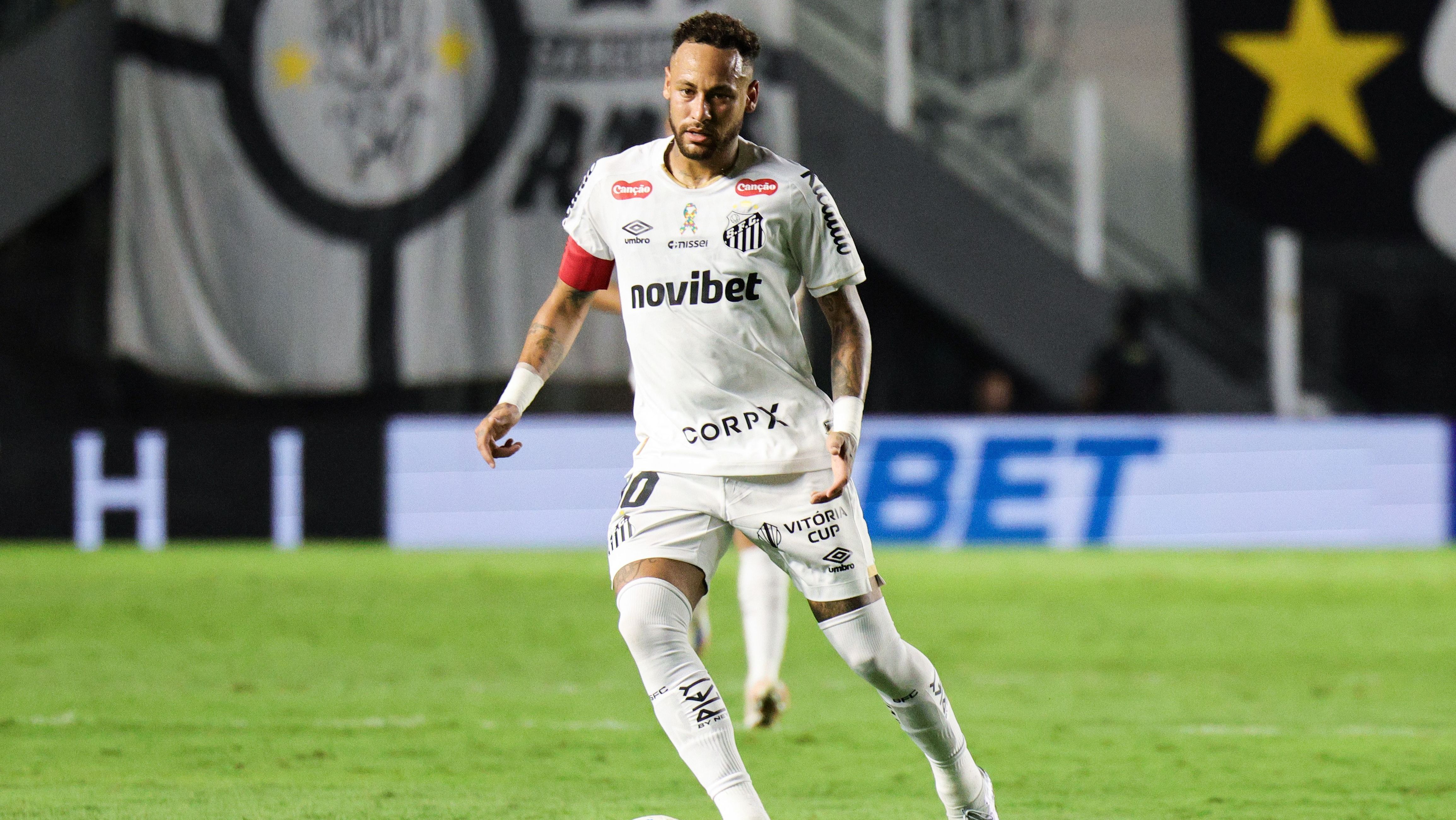 Neymar, do Santos
